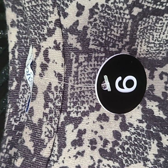 #006 Zara Snakeskin Print Sweatshirt One Only Ignore Other Listing - Picture 4 of 4